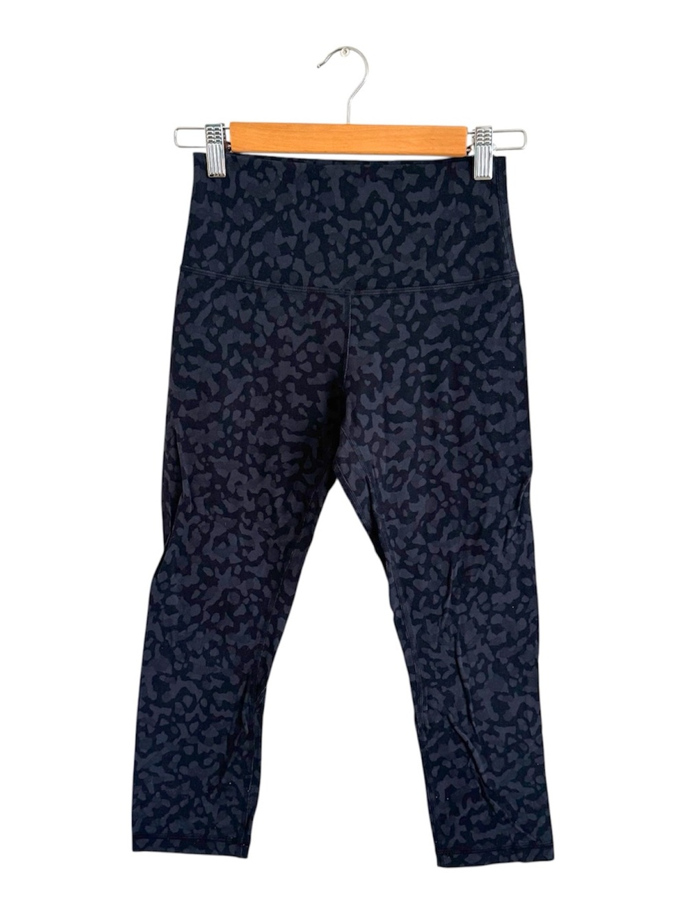 Lululemon Align Crop 21 Formation Camo Deep Coal Multi 6